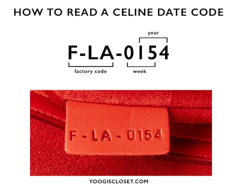 celine box serial number